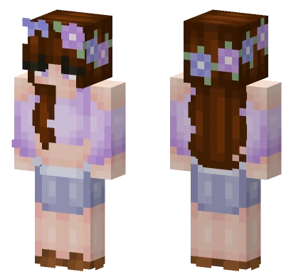 Sammyemoji Flower Girl Minecraft skin
