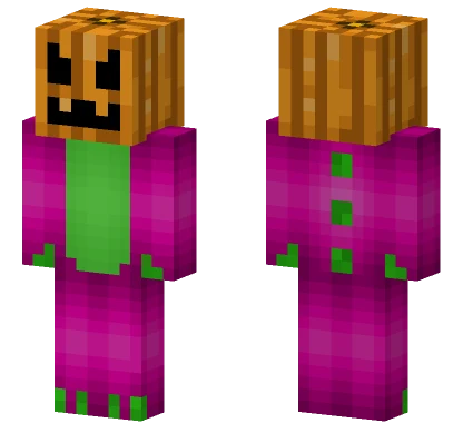 Sanconejo Con Calabaza Minecraft skin