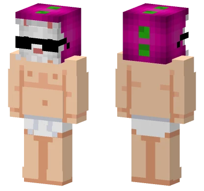 Sanconejo Con Cuerpo De Bebe Minecraft skin