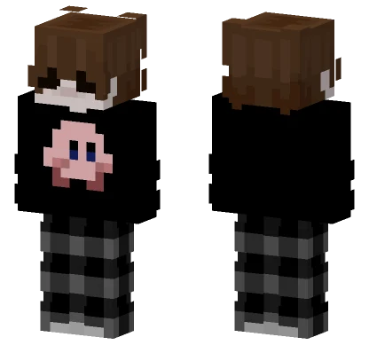 Sanconejo Real Kirby Minecraft skin