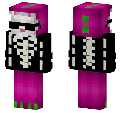 Sanconejo Skeleton Suit Minecraft skin