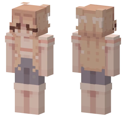 Sand Girl Minecraft skin