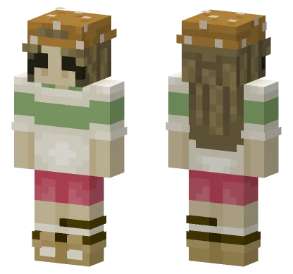 Sandwich Queen Minecraft skin