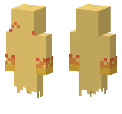 Sandy Dragon Head Minecraft skin