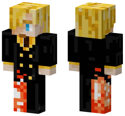Sanji Koro Ashi No Waza Minecraft skin
