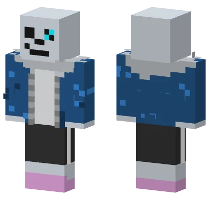 Sans Minecraft skin