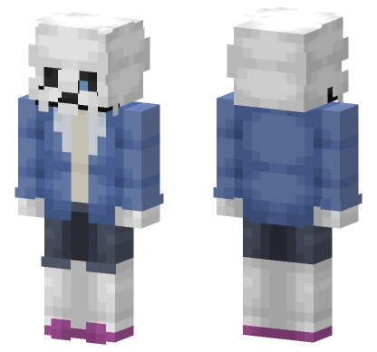 Sans Minecraft skin