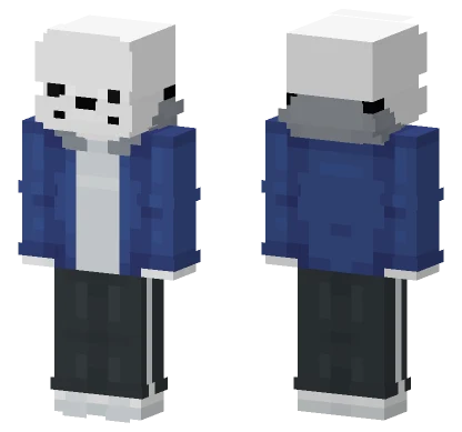 Sans Minecraft skin