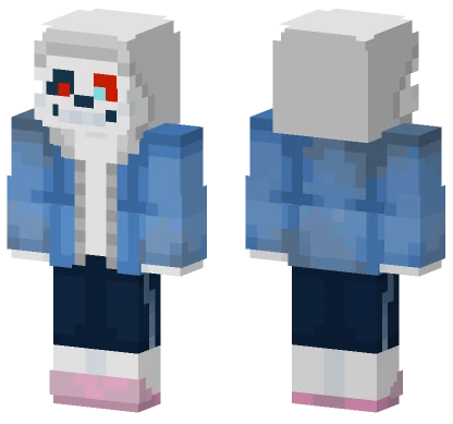 Sans Murder Dusttale Minecraft skin