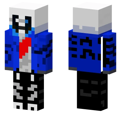 Sans Phaze 2 Minecraft skin
