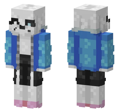 Sans Skintober Minecraft skin