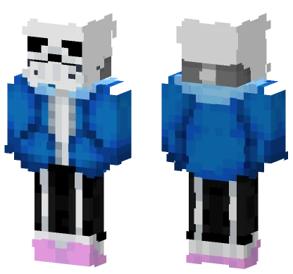 Sans The Legend Minecraft skin