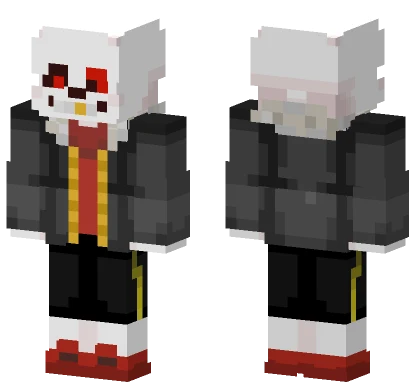 Sans Underfell Minecraft skin