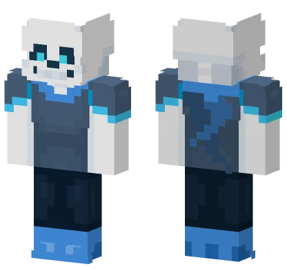 Sans Underswap Minecraft skin