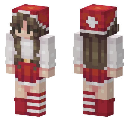Santa Baby RCE Minecraft skin