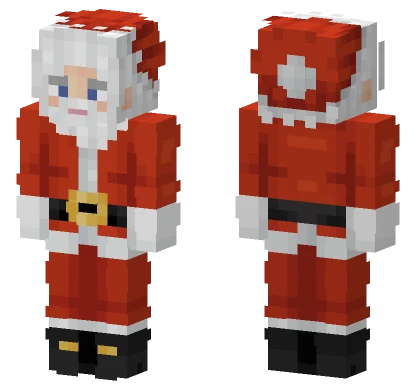 Santa Man Minecraft skin