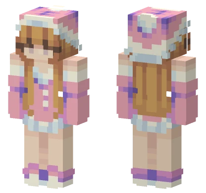 Santa's Daughter Minecraft skin
