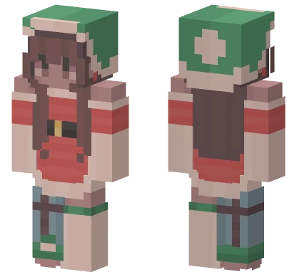 Santa's Elf Minecraft skin