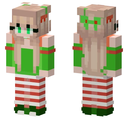 Santa's Helper Minecraft skin