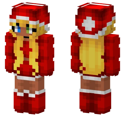 Santa's Little Helper Minecraft skin