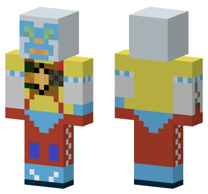 Santo Mierde Minecraft skin