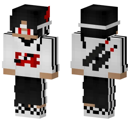 Sapnap Demon Minecraft skin