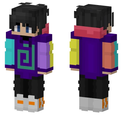 Sapnap In Karl's Merch Minecraft skin