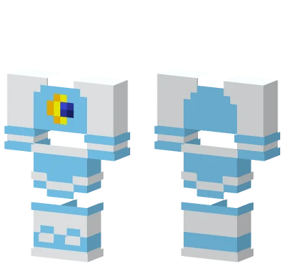 Sapphire Moon Cheerleader Girl Minecraft skin