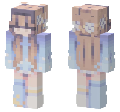 Sapphire Skies Outfit Minecraft skin