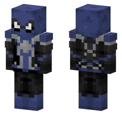 Sapphire Spider Minecraft skin