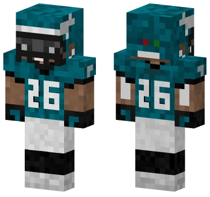 Saquon Barkley NFL Minecraft skin