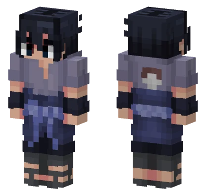 Sasuke 2 Minecraft skin