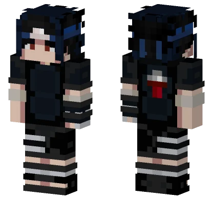 Sasuke Uchiha Minecraft skin