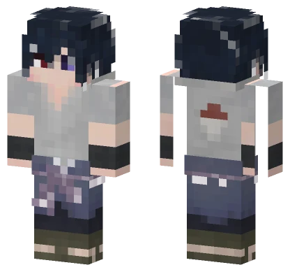 Sasuke Uchiha Naruto Shippuden Minecraft skin