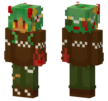 Sawa Christmas Minecraft skin