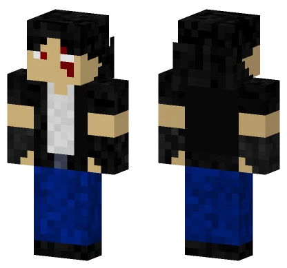 Scar Blue Outfit Minecraft skin