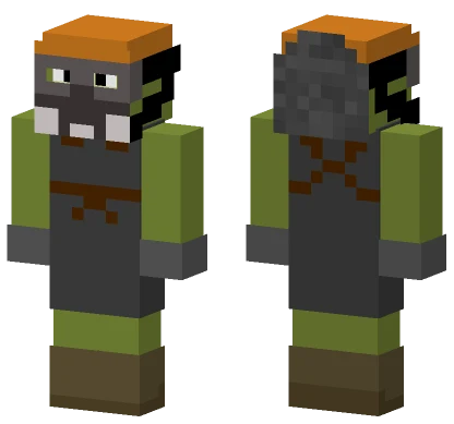 Scarecrow With Hat Minecraft skin