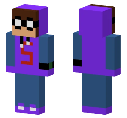 Scarlet Bug With Watch Minecraft skin