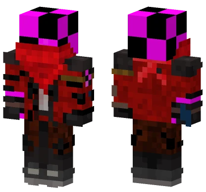 Scarlet Hbuxx Skin Minecraft skin