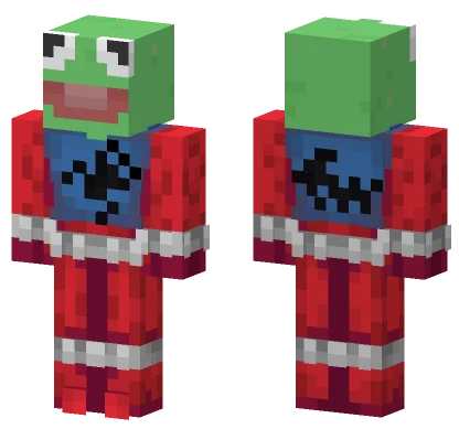 Scarlet Spider Kermit Bicep Version Minecraft skin