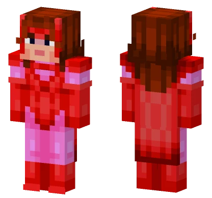 Scarlet Witch X-Men Minecraft skin