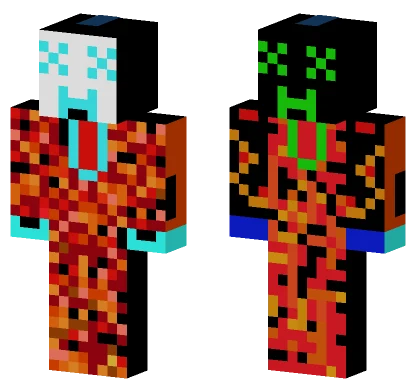 Scary Nether Dude Minecraft skin