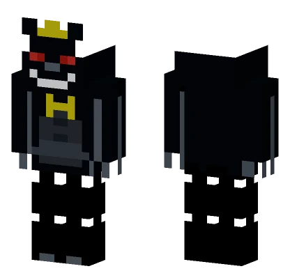 Scary Nightmare Mask Minecraft skin