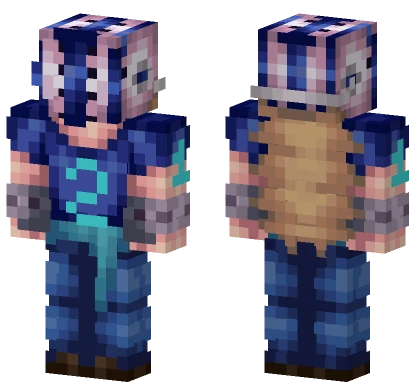 Scbvsdb Blue Outfit Minecraft skin