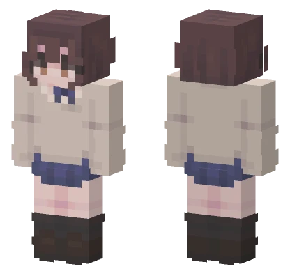 School Days Request Minecraft skin