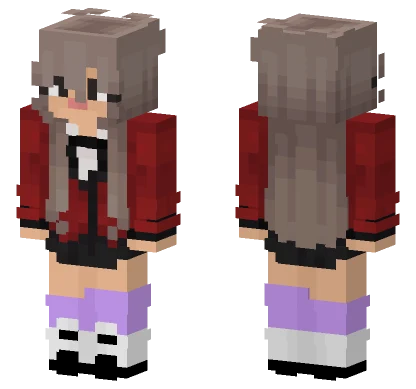 School Girl Outfit Minecraft skin