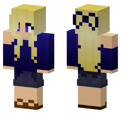 School Girl Outfit Minecraft skin