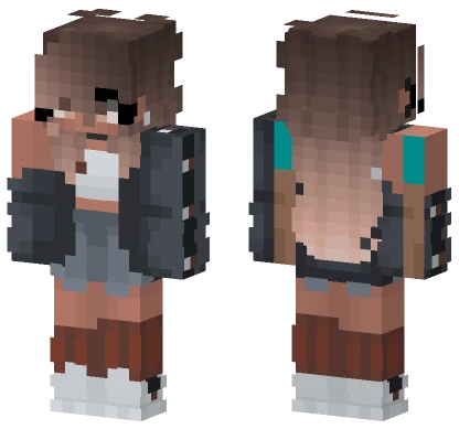 School Is Here W Minecraft skin