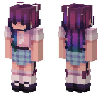 School RCE Girl Minecraft skin