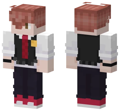 Undead School Uniform Minecraft skin
